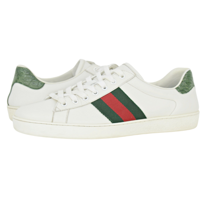 Gucci Ace Embroidered Sneaker | White | Size 9