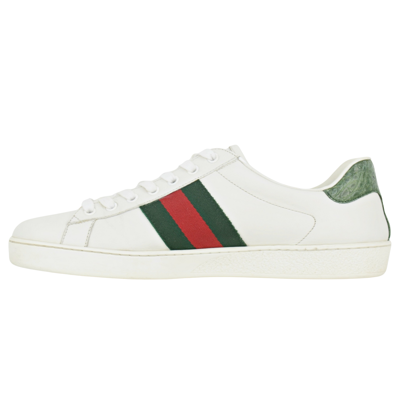 Gucci Ace Embroidered Sneaker | White | Size 9