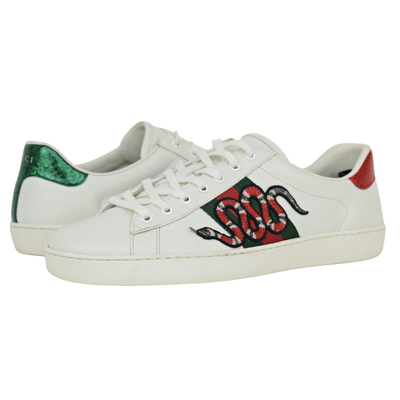 Gucci Ace Embroidered Sneaker | White | Size 10.5