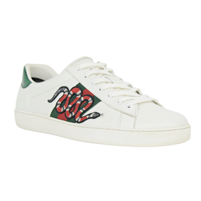 Gucci Ace Embroidered Sneaker | White | Size 10.5