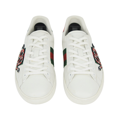 Gucci Ace Embroidered Sneaker | White | Size 10.5