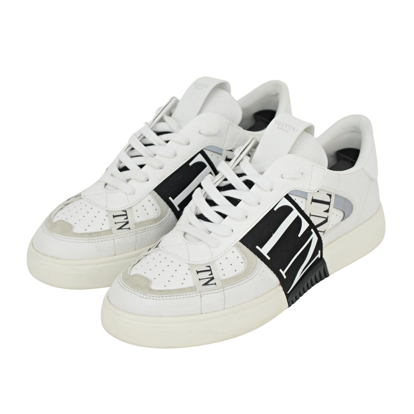 Valentino VL7N Strap | White & Black | Size 9.5