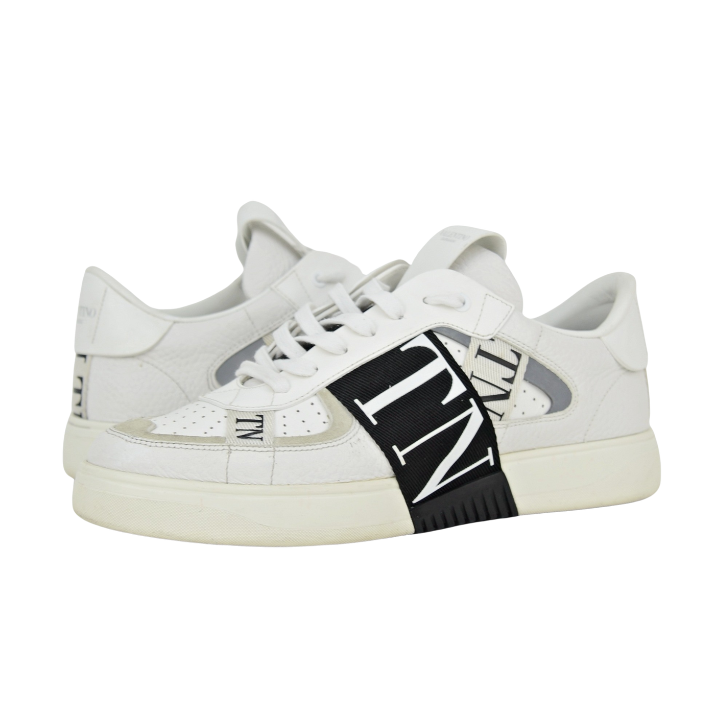 Valentino VL7N Strap | White & Black | Size 9.5