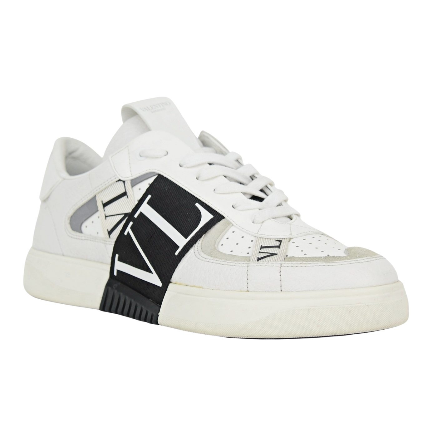 Valentino VL7N Strap | White & Black | Size 9.5