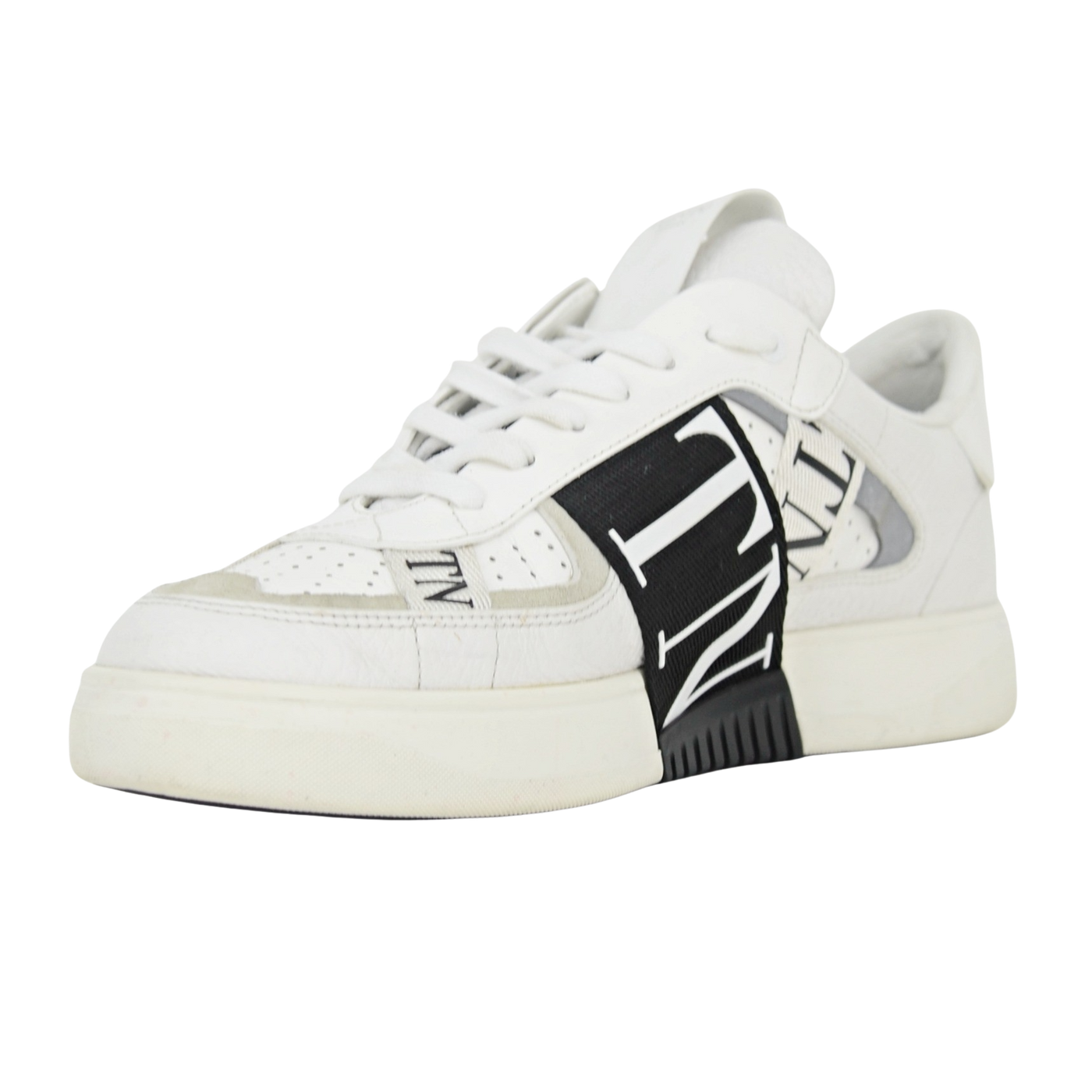 Valentino VL7N Strap | White & Black | Size 9.5