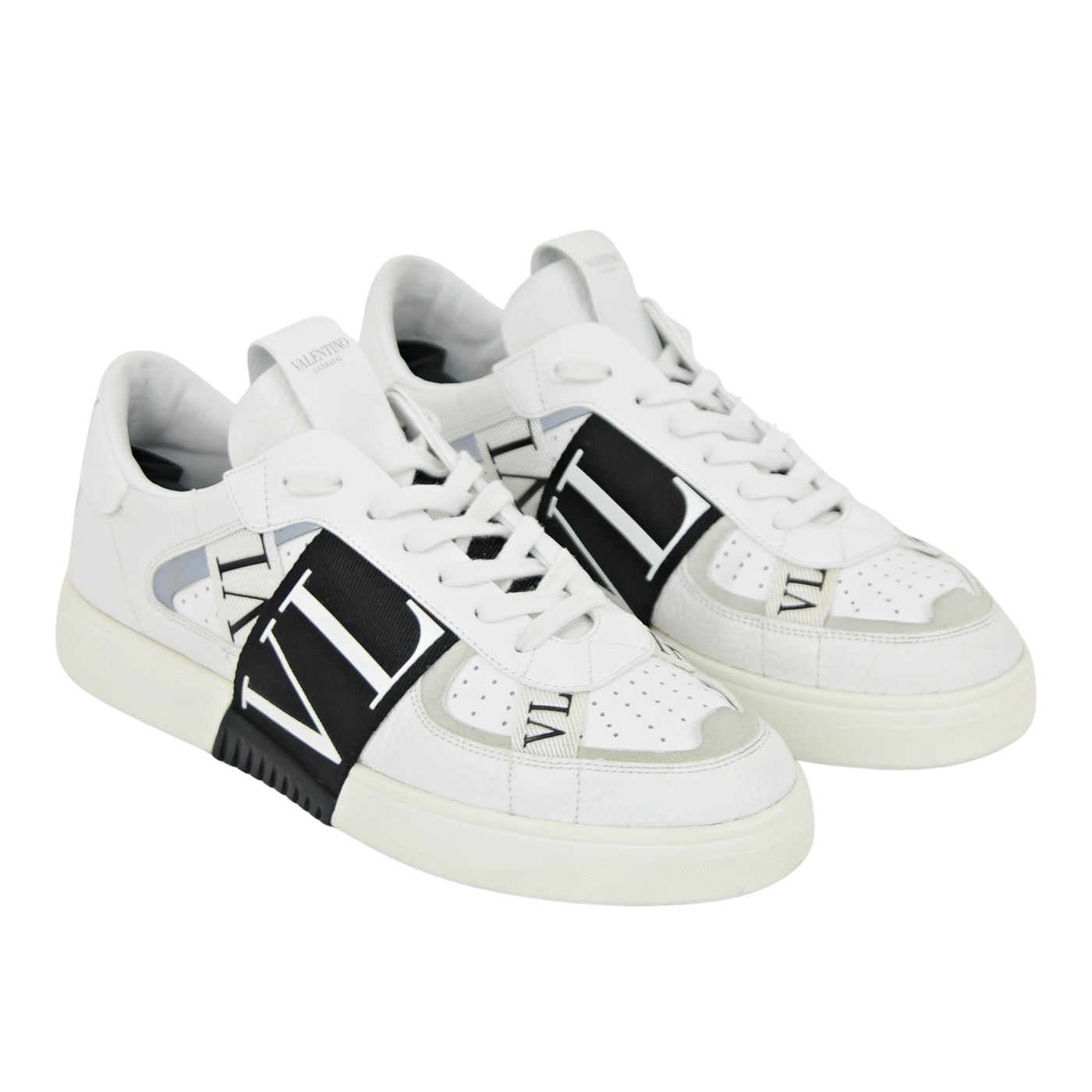 Valentino VL7N Strap | White & Black | Size 8