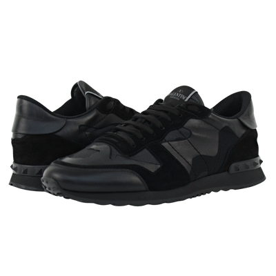 Valentino Rock Runner | Black | Size 9