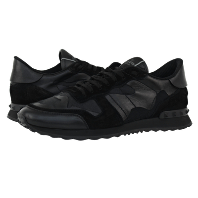 Valentino Rock Runner | Black | Size 10