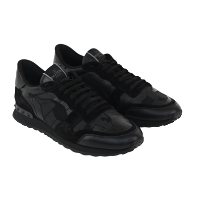 Valentino Rock Runner | Black | Size 10