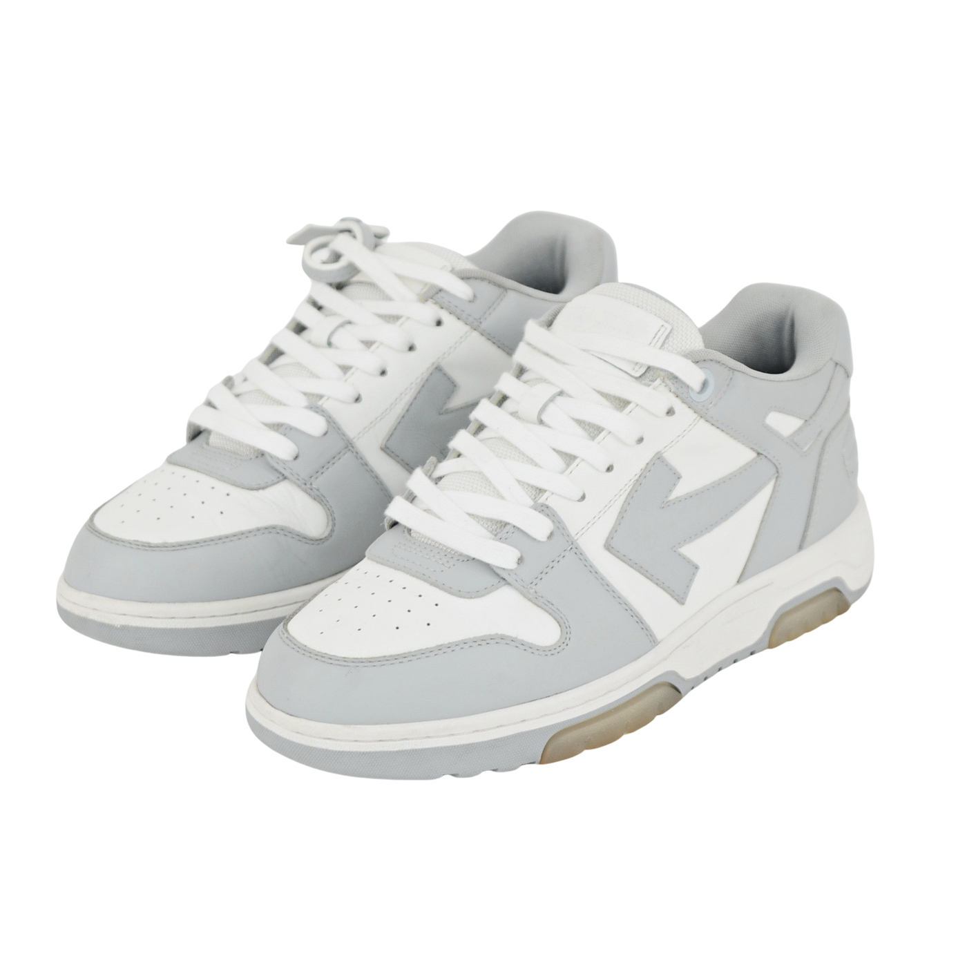 Off-White Out Of Office | Grey & White | Size 9