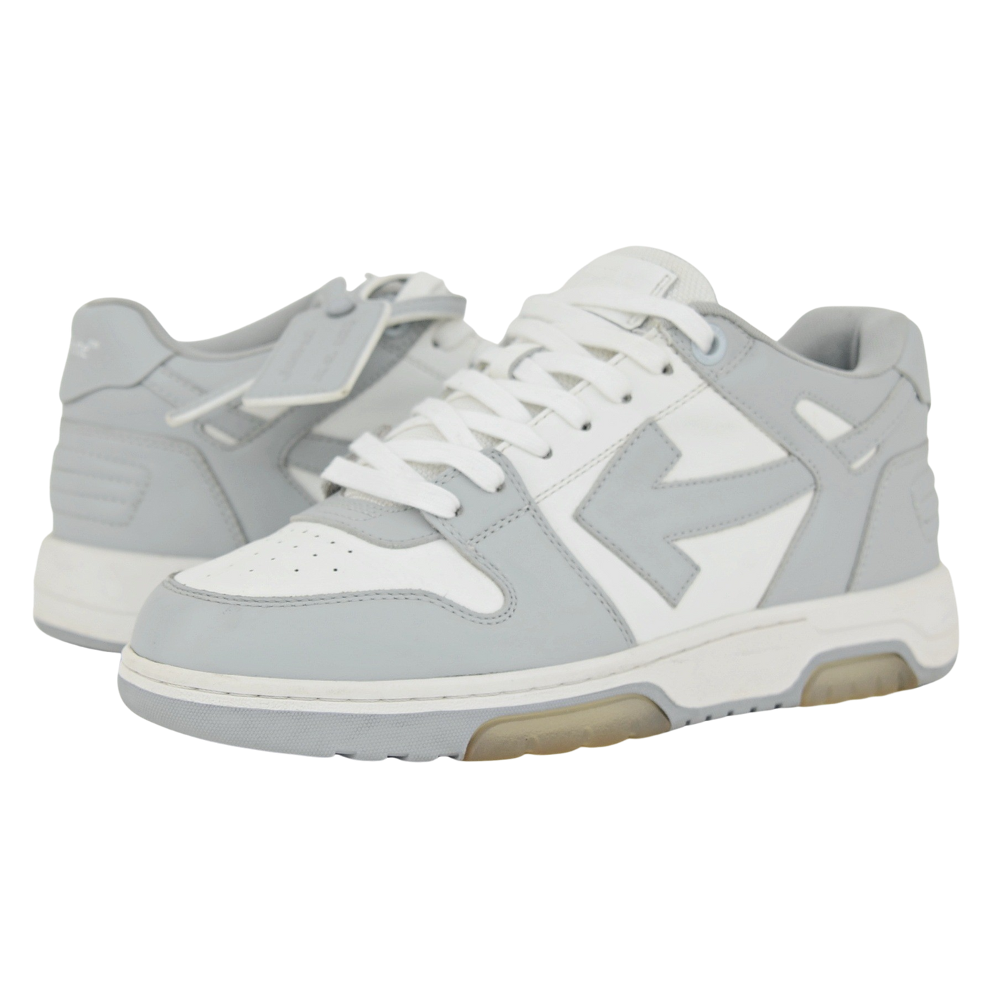 Off-White Out Of Office | Grey & White | Size 9