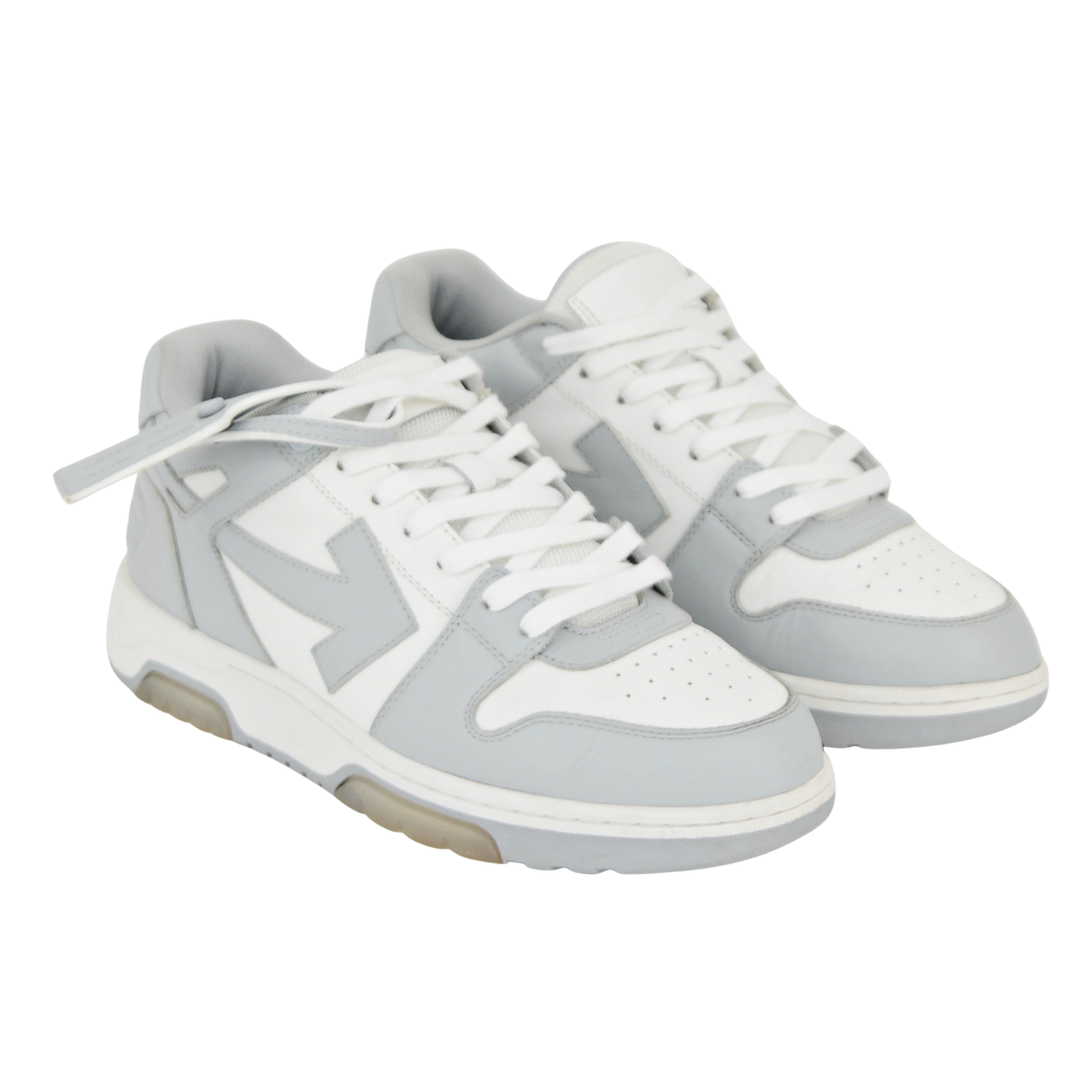 Off-White Out Of Office | Grey & White | Size 9