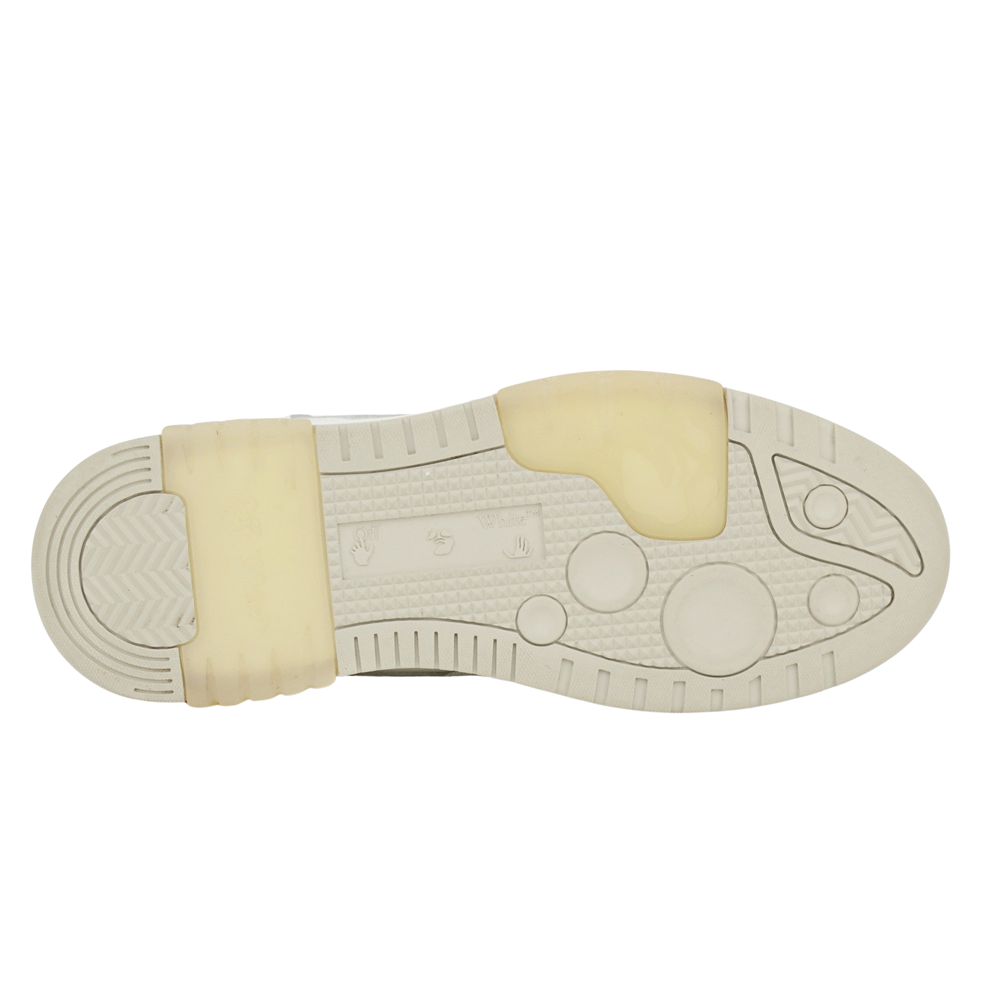 Off-White Out Of Office | Beige & White | Size 7