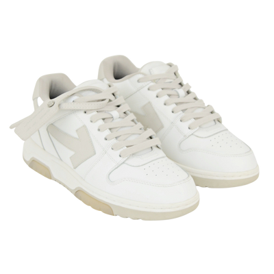 Off-White Out Of Office | Beige & White | Size 7