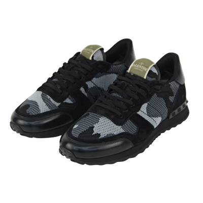 Valentino Rock Runner | GREY & BLACK | Size 7