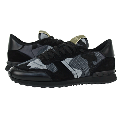 Valentino Rock Runner | GREY & BLACK | Size 7