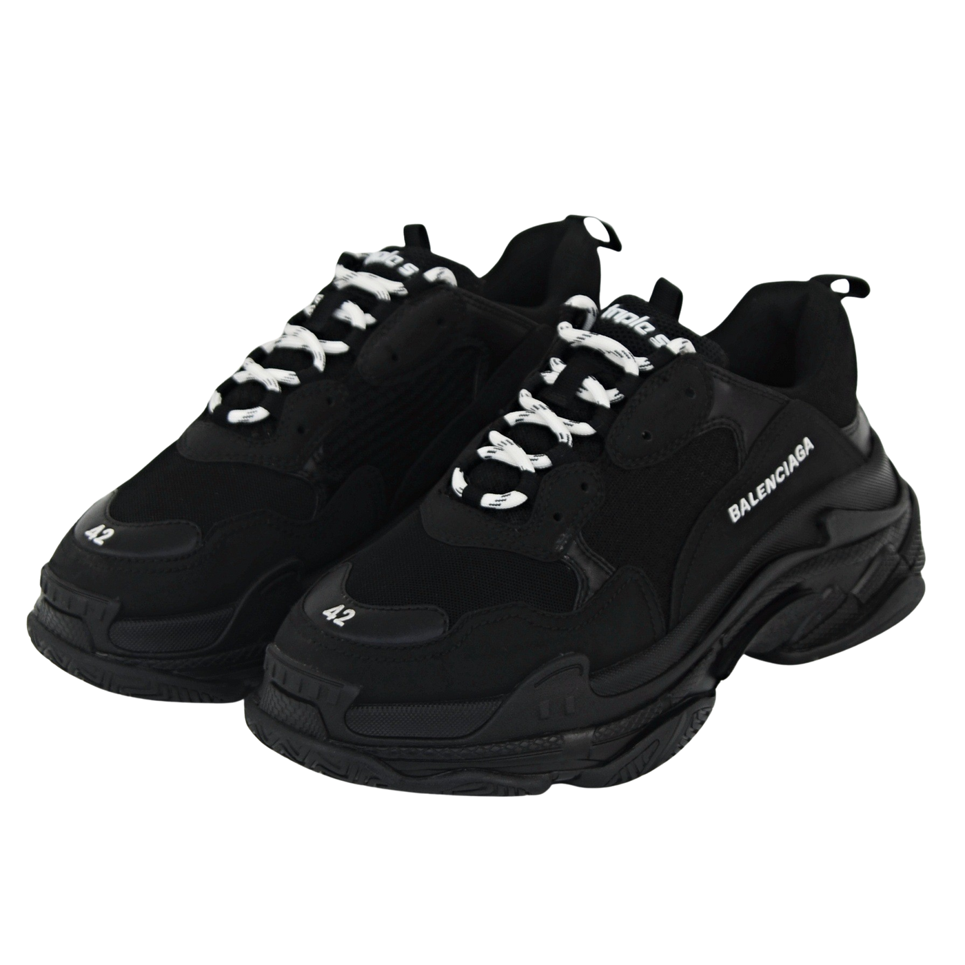 Balenciaga Triple S | Black | Size 8