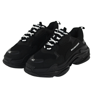 Balenciaga Triple S | Black | Size 8