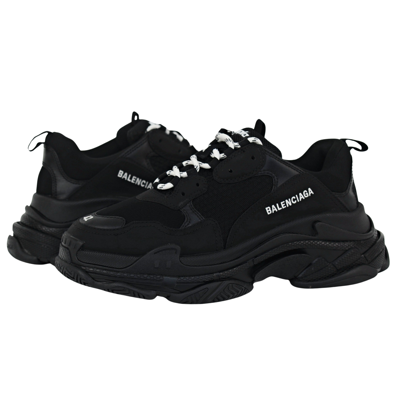 Balenciaga Triple S | Black | Size 8