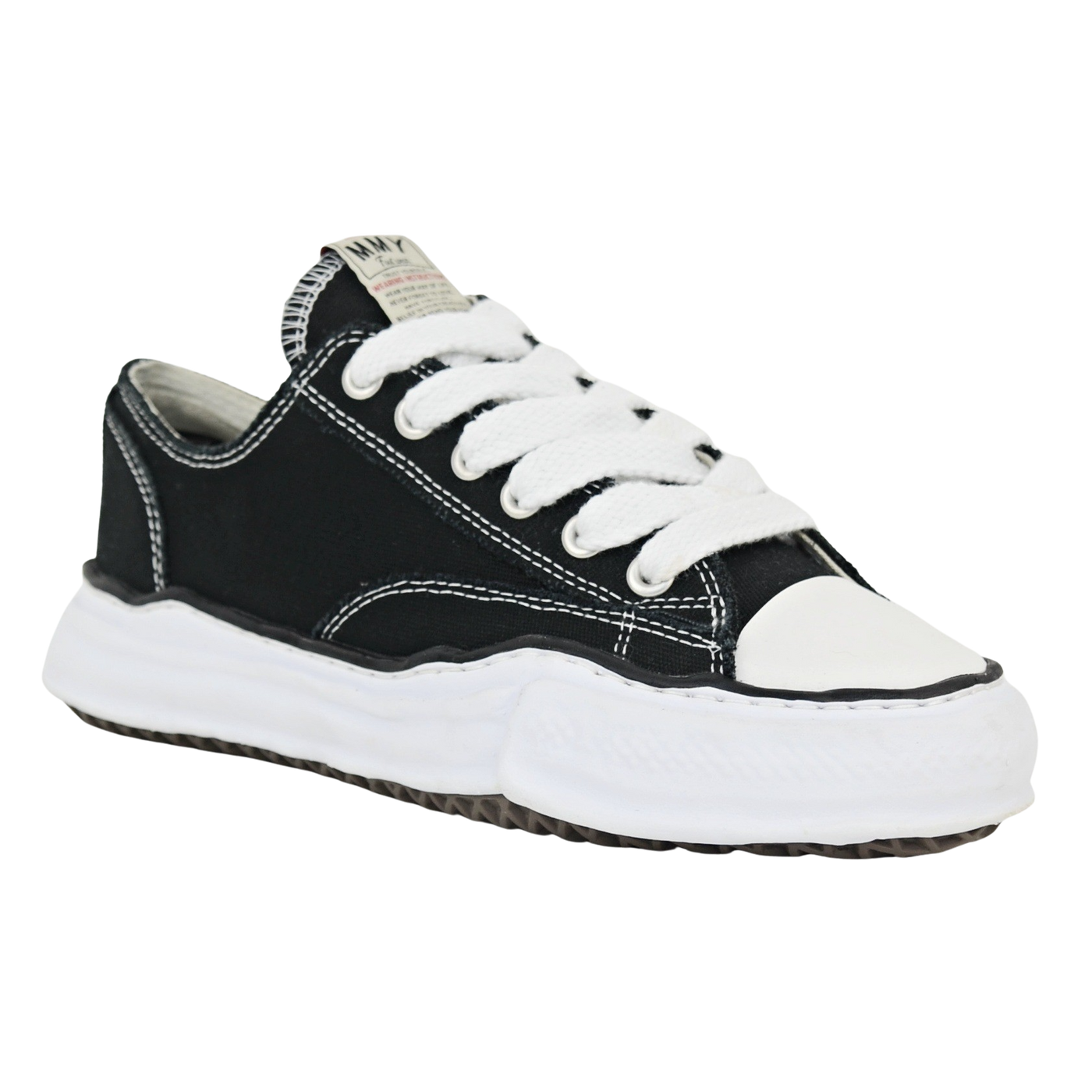 Maison Mihara Yasuhiro Peterson Low | Black & White | Size 7