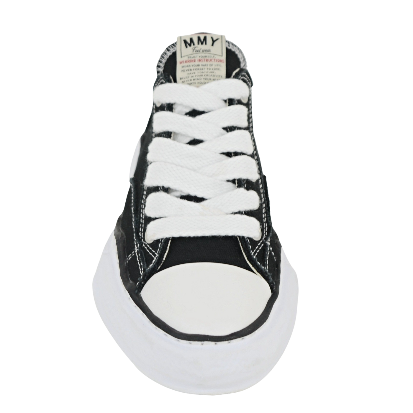 Maison Mihara Yasuhiro Peterson Low | Black & White | Size 7