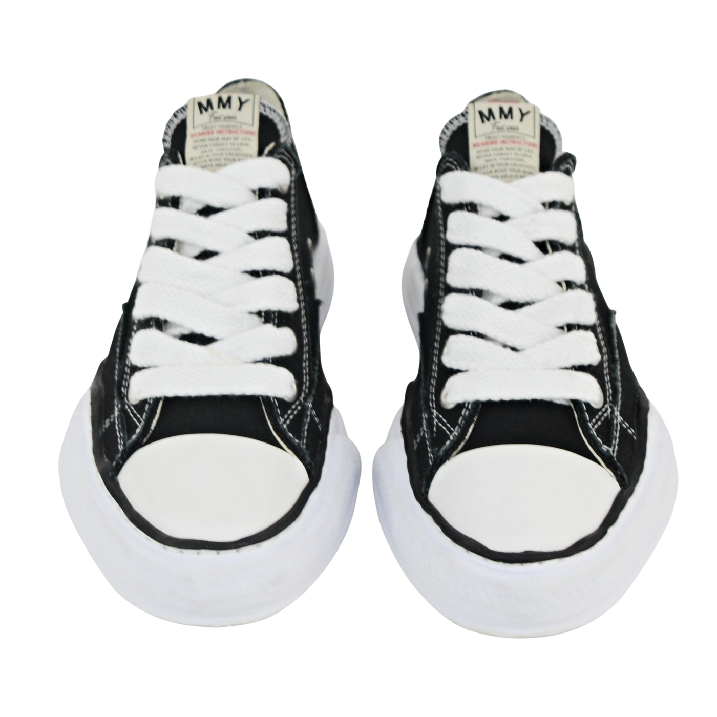 Maison Mihara Yasuhiro Peterson Low | Black & White | Size 7