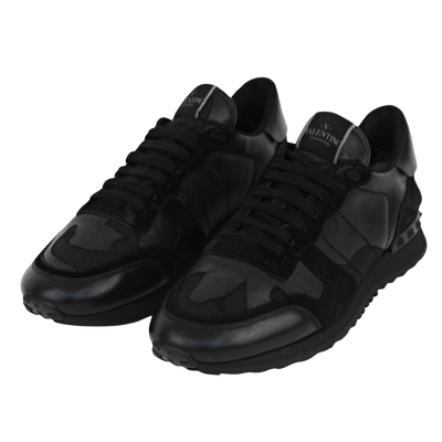 Valentino Rock Runner | Black | Size 9.5