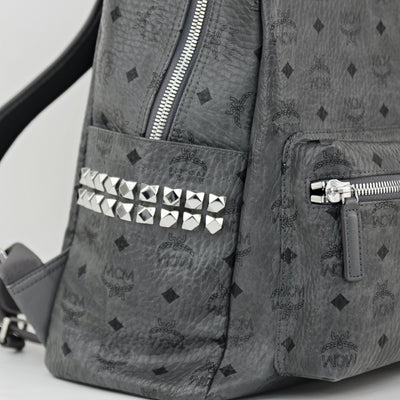 MCM VISETOS MEDIUM BACKPACK | GREY