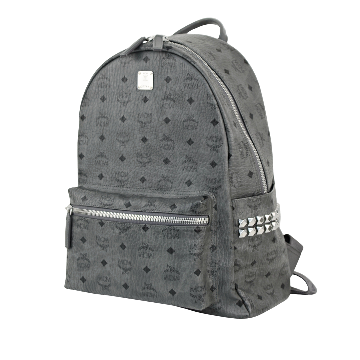 MCM VISETOS MEDIUM BACKPACK | GREY