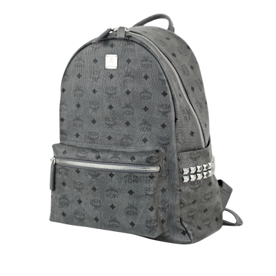 MCM VISETOS MEDIUM BACKPACK | GREY