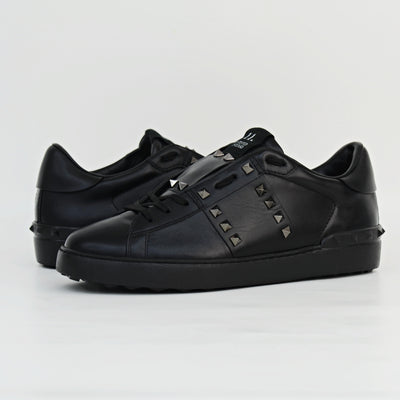 Valentino OPEN ROCKSTUD | BLACK | Size 7