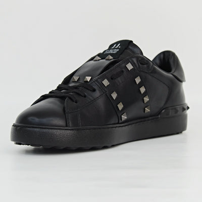 Valentino OPEN ROCKSTUD | BLACK | Size 7