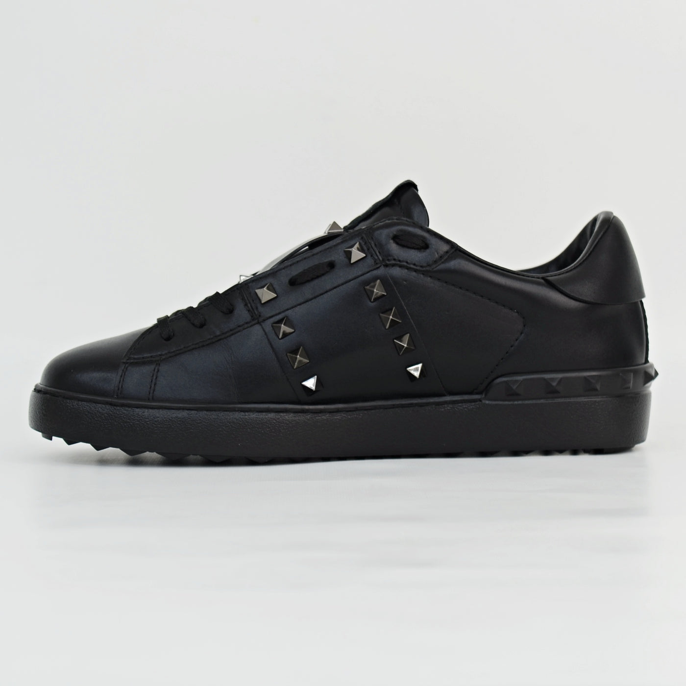 Valentino OPEN ROCKSTUD | BLACK | Size 7