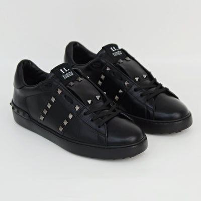 Valentino OPEN ROCKSTUD | BLACK | Size 7