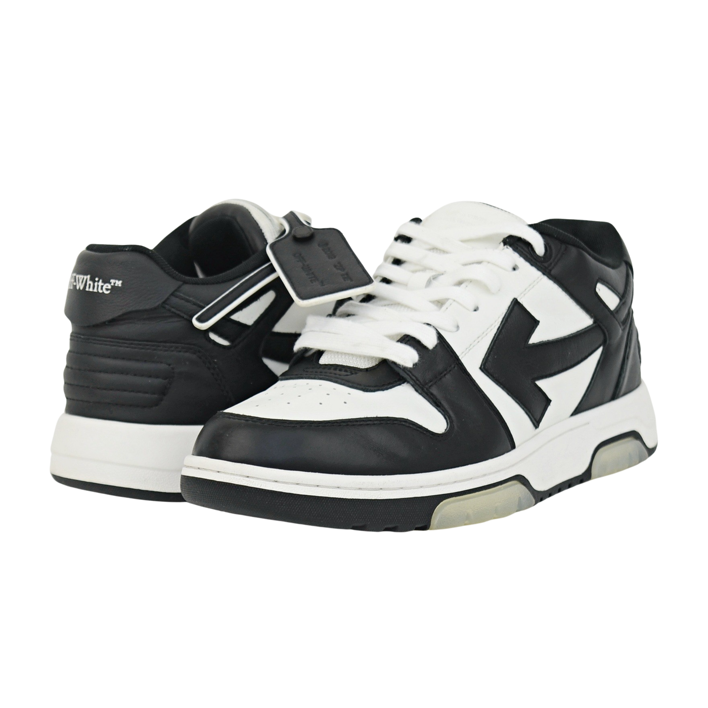 Off-White Out Of Office | Black & White | Size 8