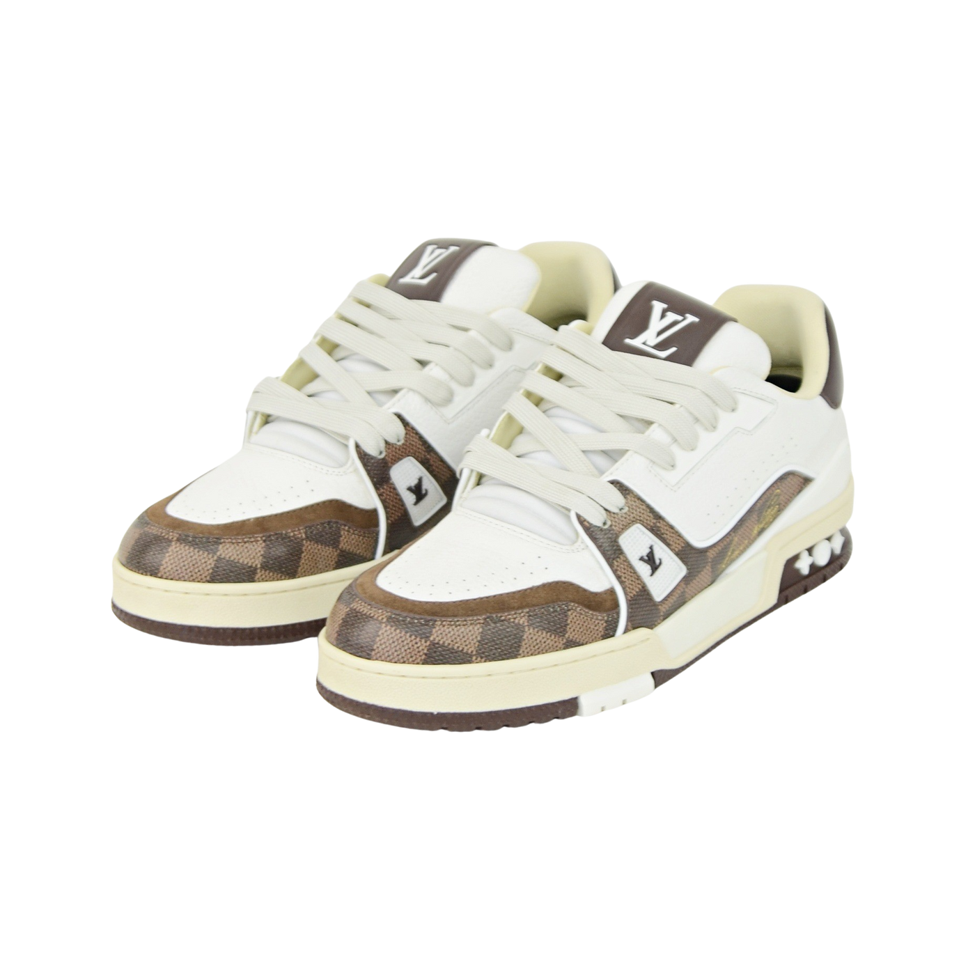LOUIS VUITTON LV TRAINERS | Luxury Brown | SIZE 7.5