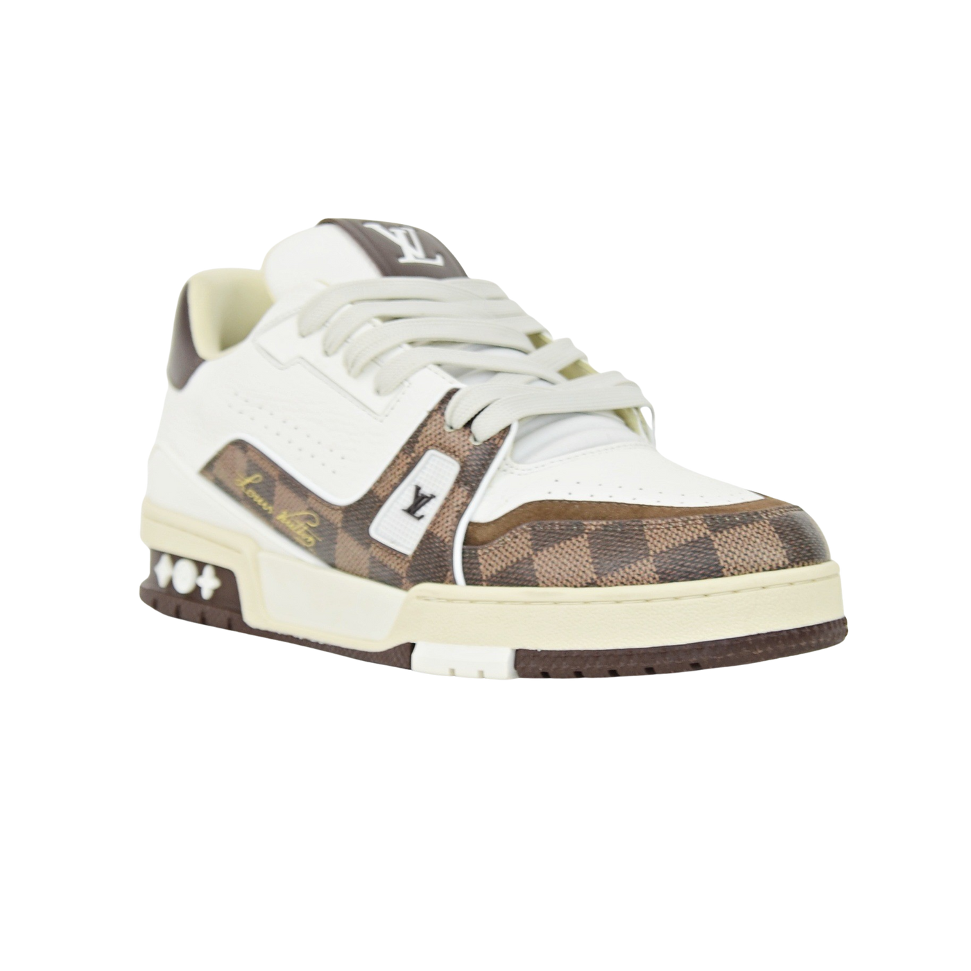 LOUIS VUITTON LV TRAINERS | Luxury Brown | SIZE 7.5
