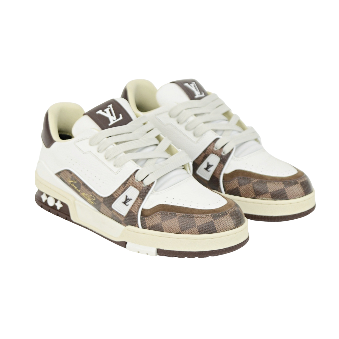 LOUIS VUITTON LV TRAINERS | Luxury Brown | SIZE 7.5