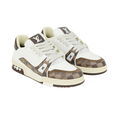 LOUIS VUITTON LV TRAINERS | Luxury Brown | SIZE 7.5