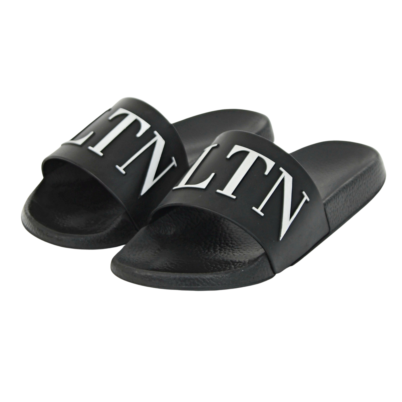 Valentino VLTN Sliders | BLACK | SIZE 7