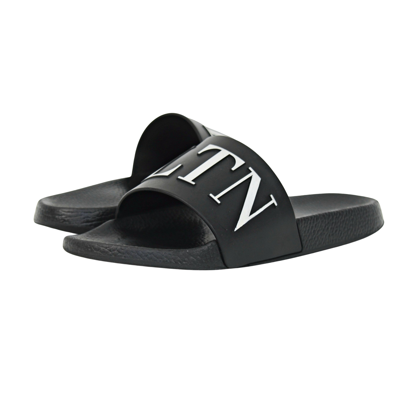 Valentino VLTN Sliders | BLACK | SIZE 7