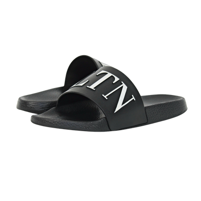 Valentino VLTN Sliders | BLACK | SIZE 7