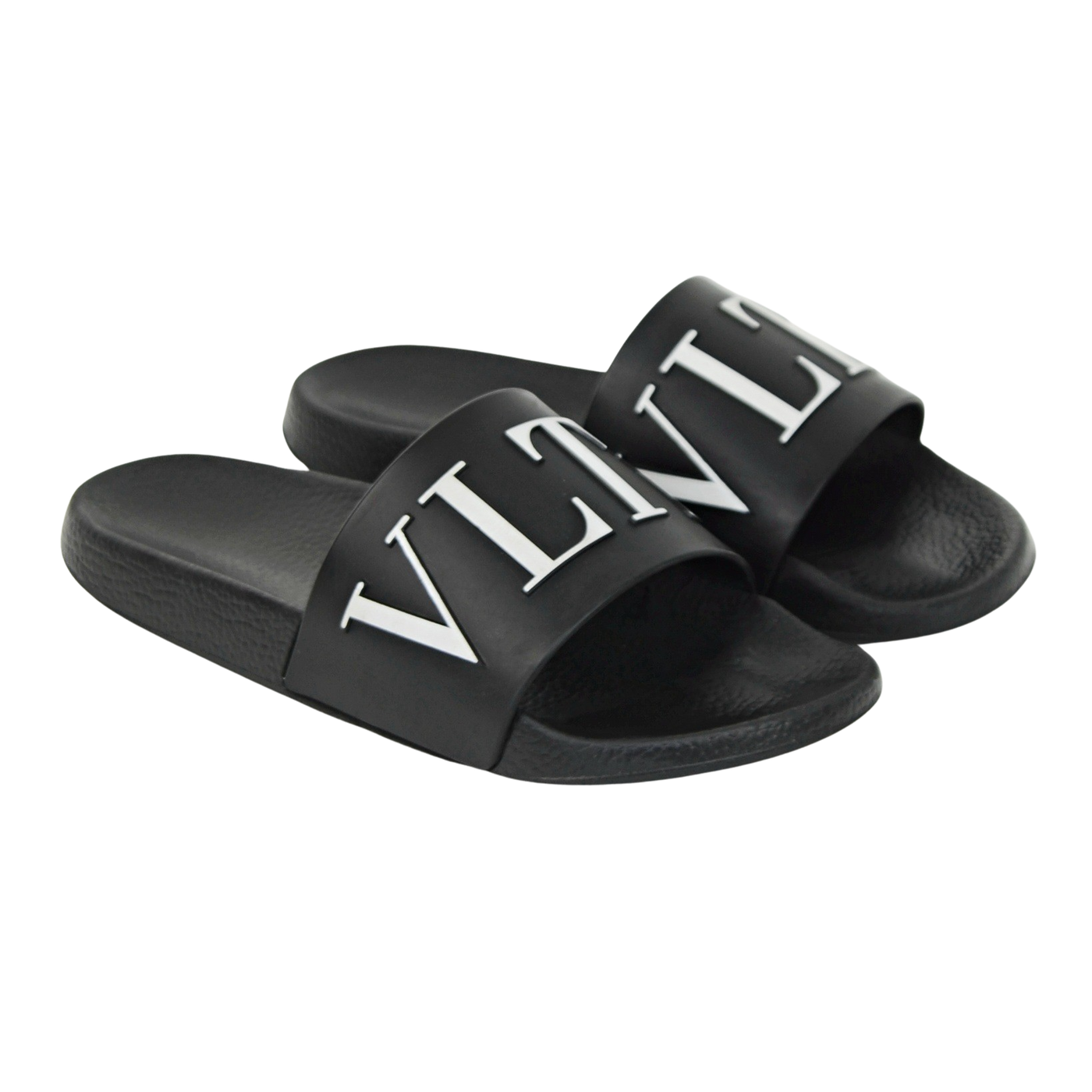 Valentino VLTN Sliders | BLACK | SIZE 7