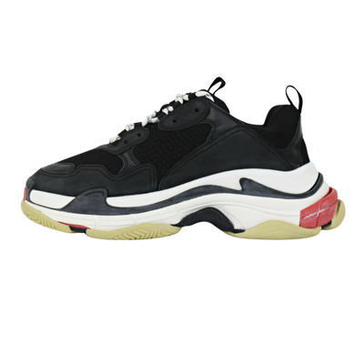 Balenciaga Triple S | Black & Red | Size 8