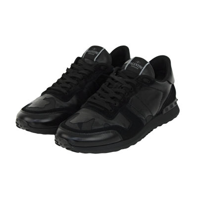 Valentino Rock Runner | Black | Size 10