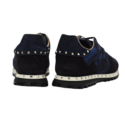 Valentino RockStud | Navy Camo | Size 11