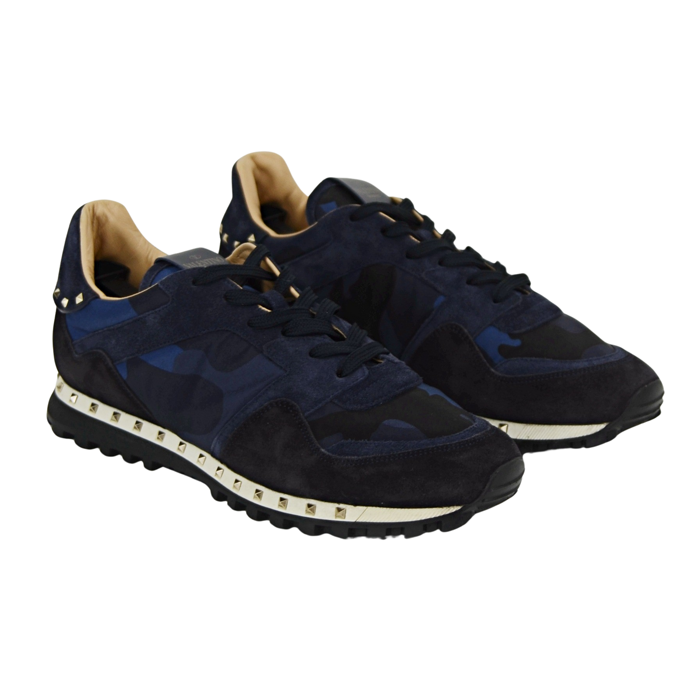 Valentino RockStud | Navy Camo | Size 11