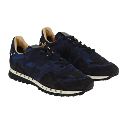 Valentino RockStud | Navy Camo | Size 11