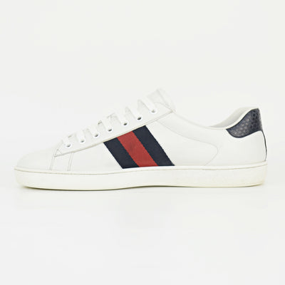 Gucci Ace Embroidered Sneaker | White | Size 8