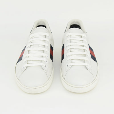 Gucci Ace Embroidered Sneaker | White | Size 8